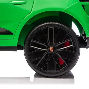 Mașinuță porsche macan turbo ev, baterie 12v10ah, 4 motoare de 25w, roti eva, scaune din piele Thumbnail 7