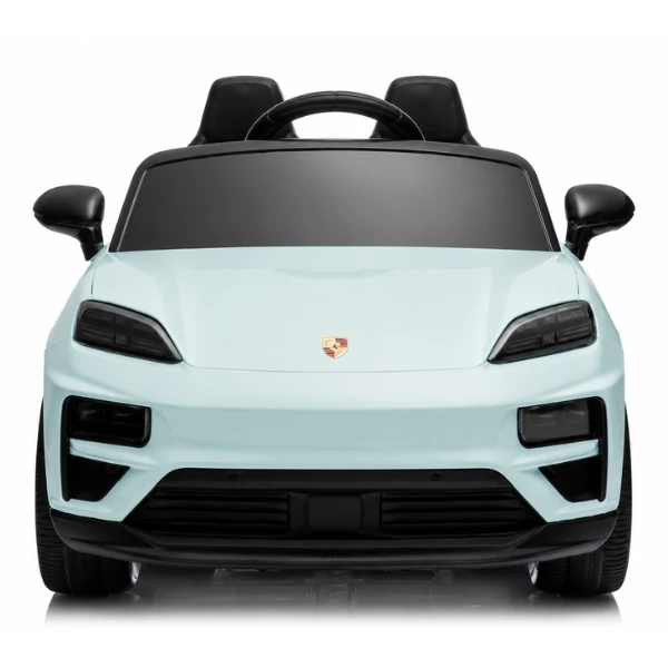 Mașinuță porsche macan turbo ev, baterie 12v10ah, 4 motoare de 25w, roti eva, scaune din piele 2