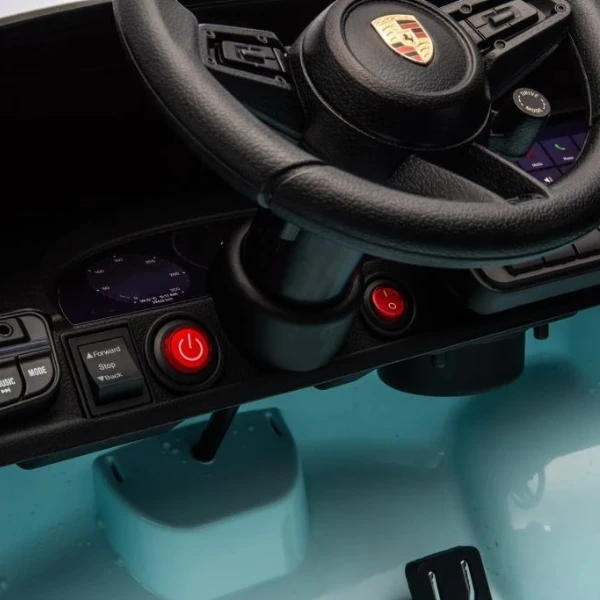 Mașinuță porsche macan turbo ev, baterie 12v10ah, 4 motoare de 25w, roti eva, scaune din piele 8