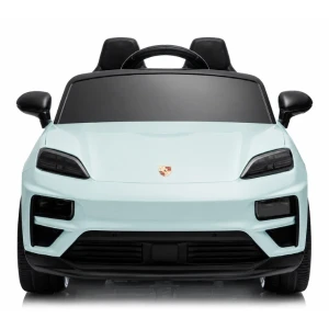 Mașinuță porsche macan turbo ev, baterie 12v10ah, 4 motoare de 25w, roti eva, scaune din piele Thumbnail 2