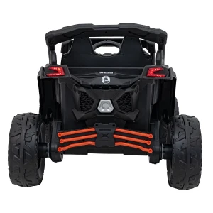 Mașinuță can-am maverick, baterie 12v10ah, 4 motoare de 35w, roti eva, scaune din piele Thumbnail 11