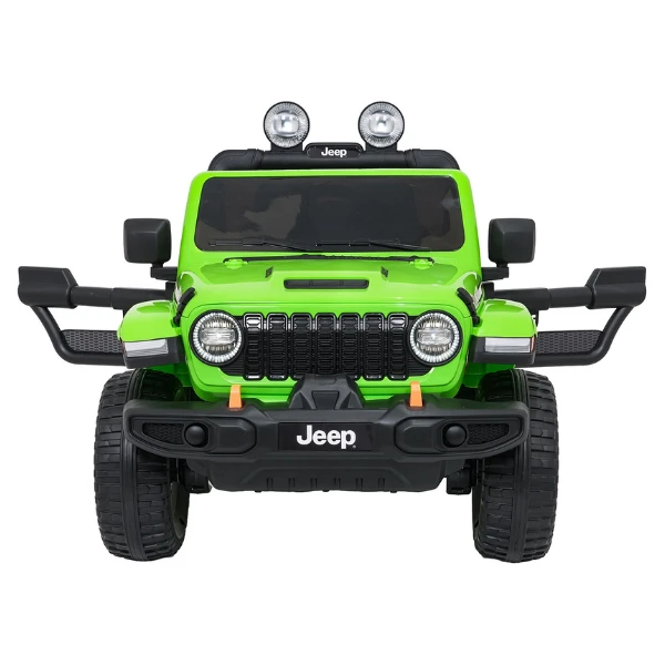 Mașinuță jeep wrangler rubicon 392, baterie 12v10ah, 4 motoare de 35w, roti eva, scaune din piele 6