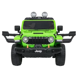 Mașinuță jeep wrangler rubicon 392, baterie 12v10ah, 4 motoare de 35w, roti eva, scaune din piele Thumbnail 6