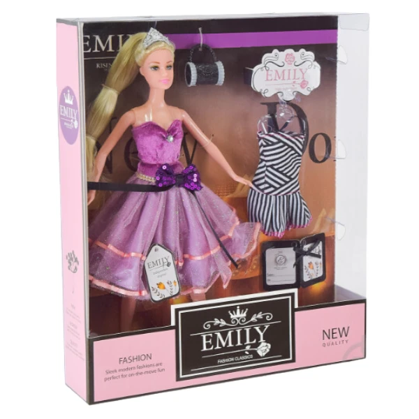 Păpușa emily "seria lavandă cu accesorii" 3