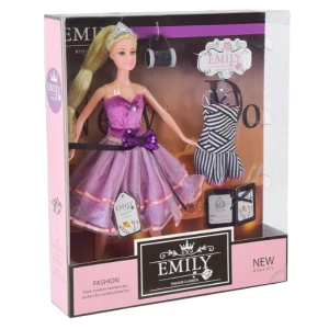 Păpușa emily "seria lavandă cu accesorii" Thumbnail 3