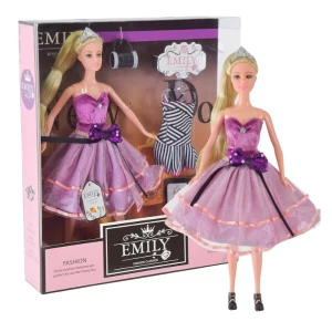 Păpușa Emily &quot;Seria lavandă cu accesorii&quot;