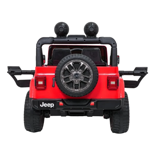 Mașinuță jeep wrangler rubicon 392, baterie 12v10ah, 4 motoare de 35w, roti eva, scaune din piele 6