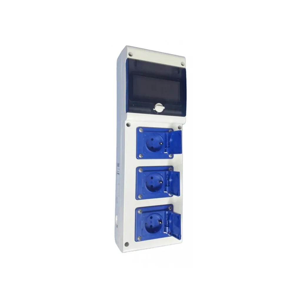 Bloc scame 2p+e 16 a 220 - 240 v ip44 2