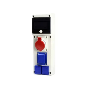 Блок scame 2p+e/3p+n+e 16/32 a 230/415 в ip44