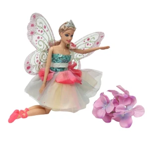 Păpușa emily-zână, cu accesorii