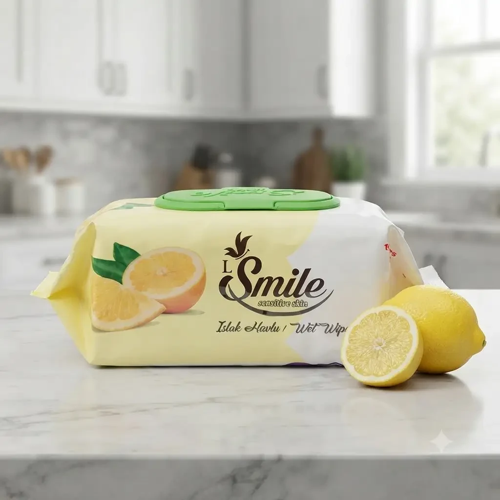 Салфетки влажные smile,120шт 6