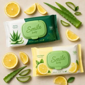 Салфетки влажные smile,120шт Thumbnail 4