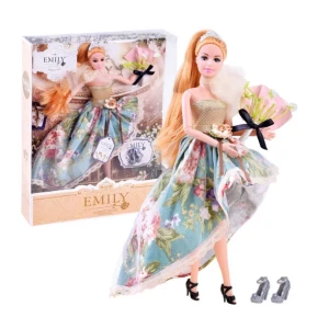 Păpușa emily "seria de vară cu buchet și accesorii"