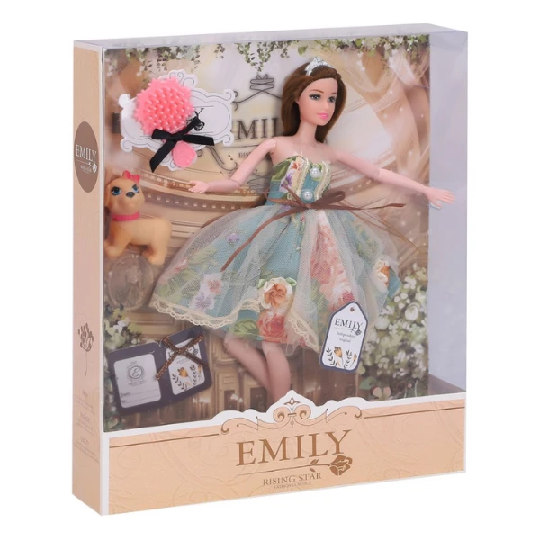 Păpușa emily "seria cu animăluț și accesorii" 3