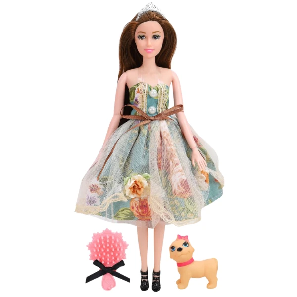 Păpușa emily "seria cu animăluț și accesorii" 2