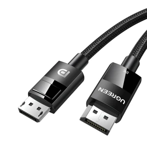 Ugreen cable displayport 1.4 to displayport 1.4 8k 60hz, 1.5m dp114, black Thumbnail 2