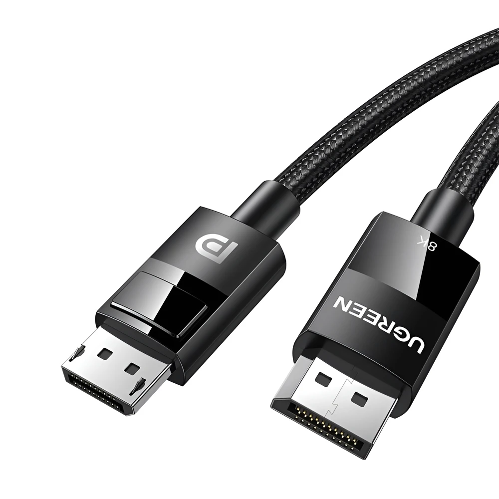 Ugreen cable displayport 1.4 to displayport 1.4 8k 60hz, 1.5m dp114, black 2