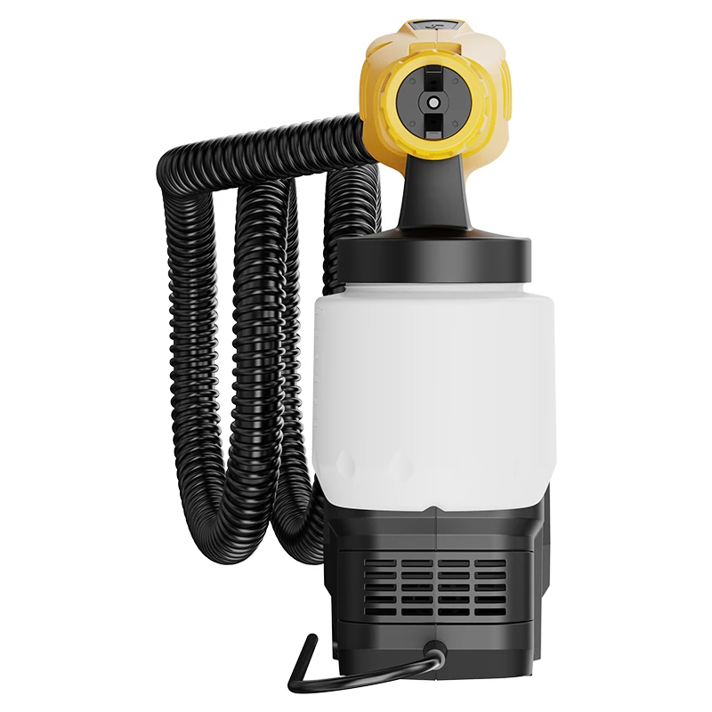 Dc091 pistol de vopsit deli 500w yellow 3
