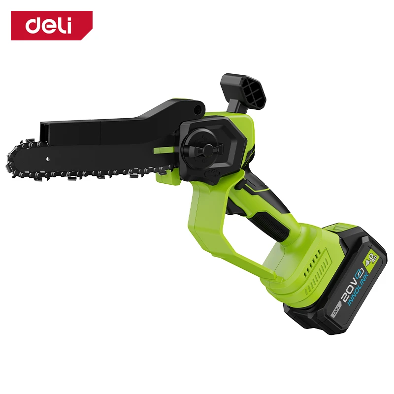 Dg105 fierăstrău cu lanț cu acumulator litiu-ion deli  20v 8" 05 green 4