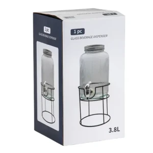 Borcan din sticlă cu robinet 3.8l (024522) Thumbnail 5