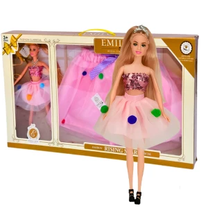 Set de joc: păpușa &quot;EMILY&quot; + fustă pentru copil