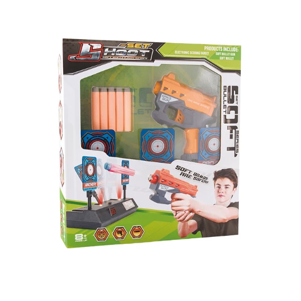 Игрушечный пистолет с мишенью 3