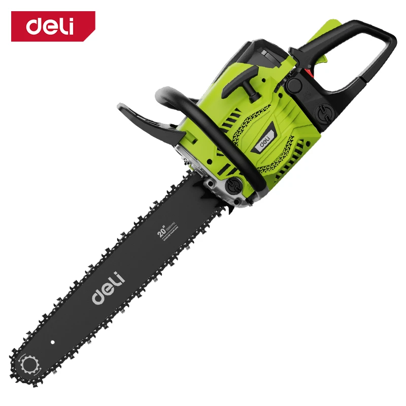 De-lj20-1 fierăstrău cu lanț pe benzină  deli20" 58cc green 3