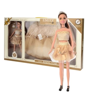 Set de joc: păpușa &quot;EMILY&quot; + fustă pentru copil