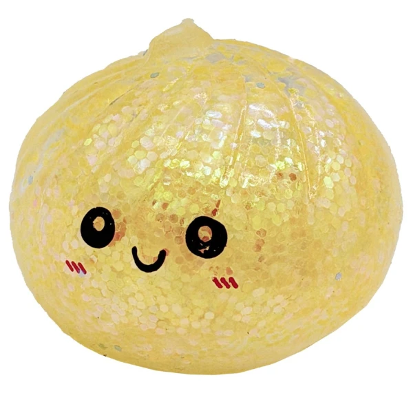 Jucărie antistres moale „flippy squishy: dumpling”, cu sclipici, 5.5 x 5.5 x 5.5 cm 8