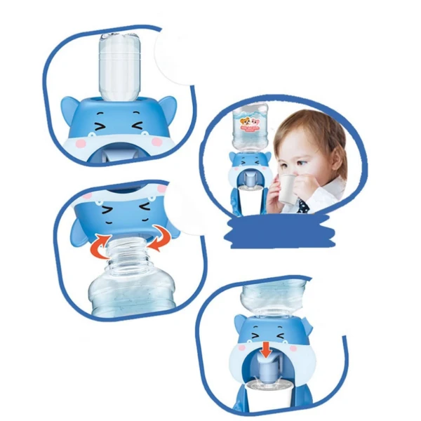 Mini-cooler de apă pentru copii "hipopotam" 5