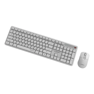 Set tastatură + mouse gembird silent key pro business, fără fir, alb Thumbnail 4