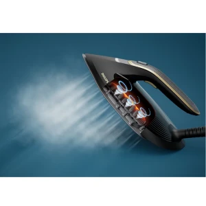 Fier de călcat cu generator de abur philips psg7200/20, 3120w, albastru Thumbnail 6
