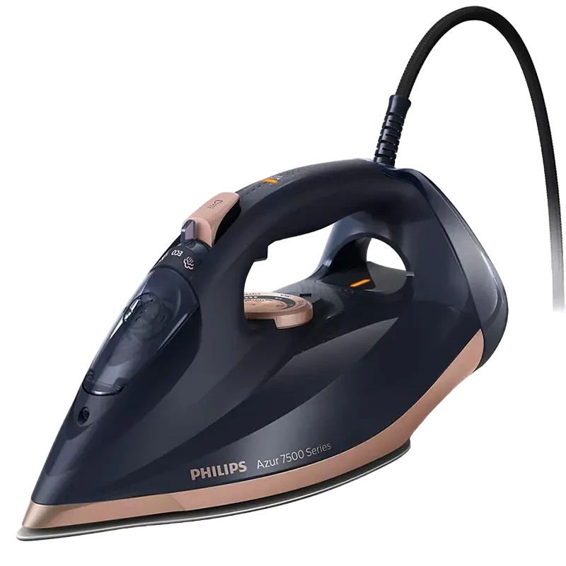 Fier de călcat philips dst7510/80, 3200w, albastru aur 5