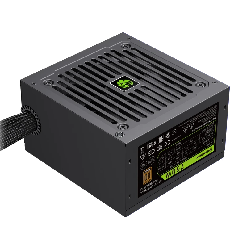 Блок питания для компьютеров gamemax ge-750, 750вт, atx, немодульный 6