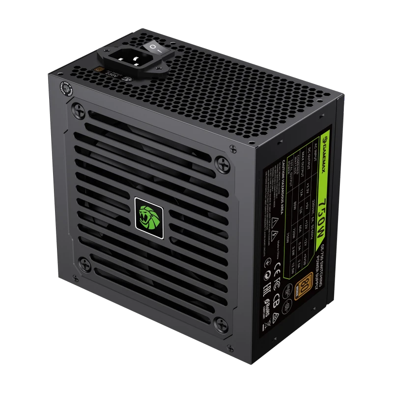 Блок питания для компьютеров gamemax ge-750, 750вт, atx, немодульный 7