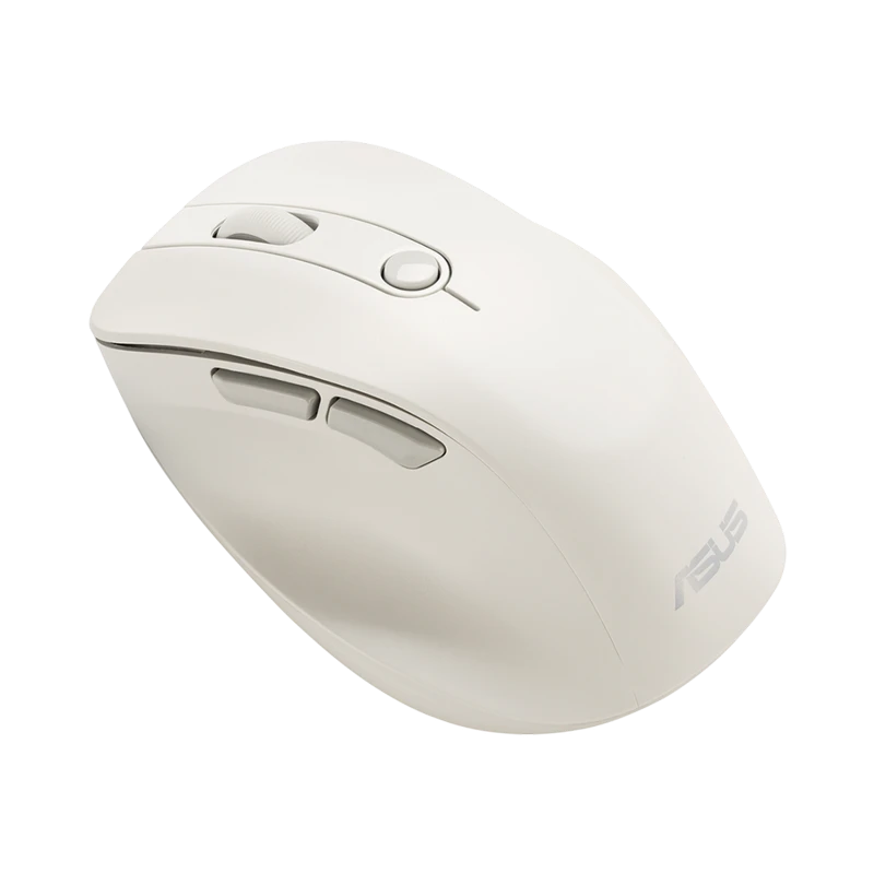 Mouse asus md105, milky white 3