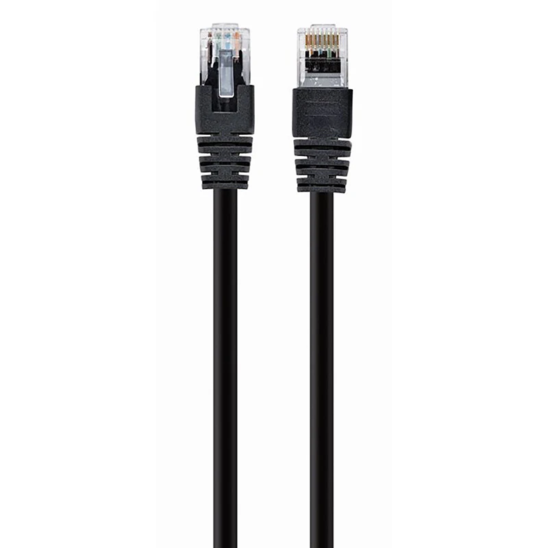Patch cord cablexpert pp12-1m/bk, cat5e utp, 1m, negru 2
