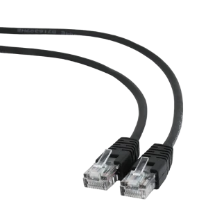 Patch cord cablexpert pp12-1m/bk, cat5e utp, 1m, negru Thumbnail 8