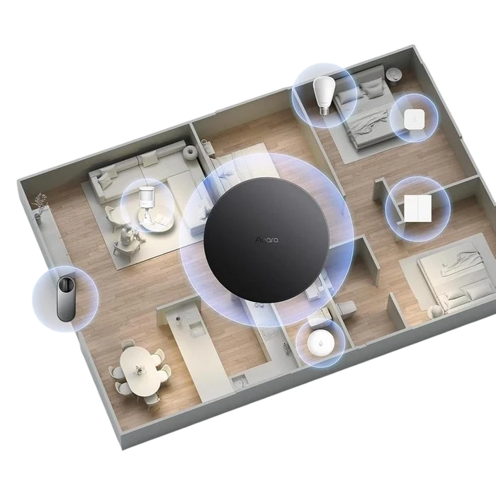 Центр управления aqara hub m200, черный 11
