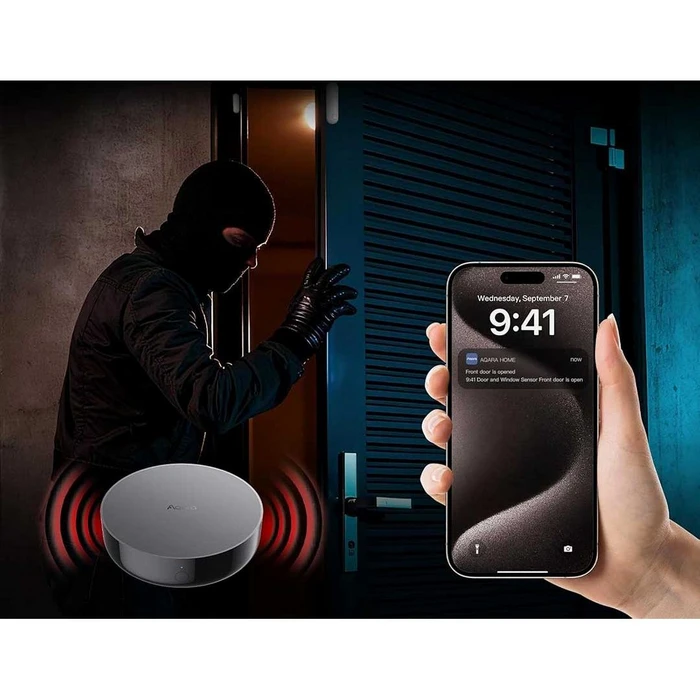 Центр управления aqara hub m200, черный 8