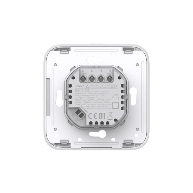 Termostat inteligent aqara floor heating thermostat w500, alb 9