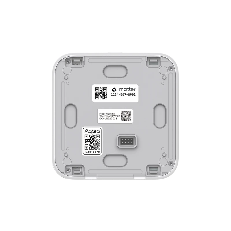 Termostat inteligent aqara floor heating thermostat w500, alb 8