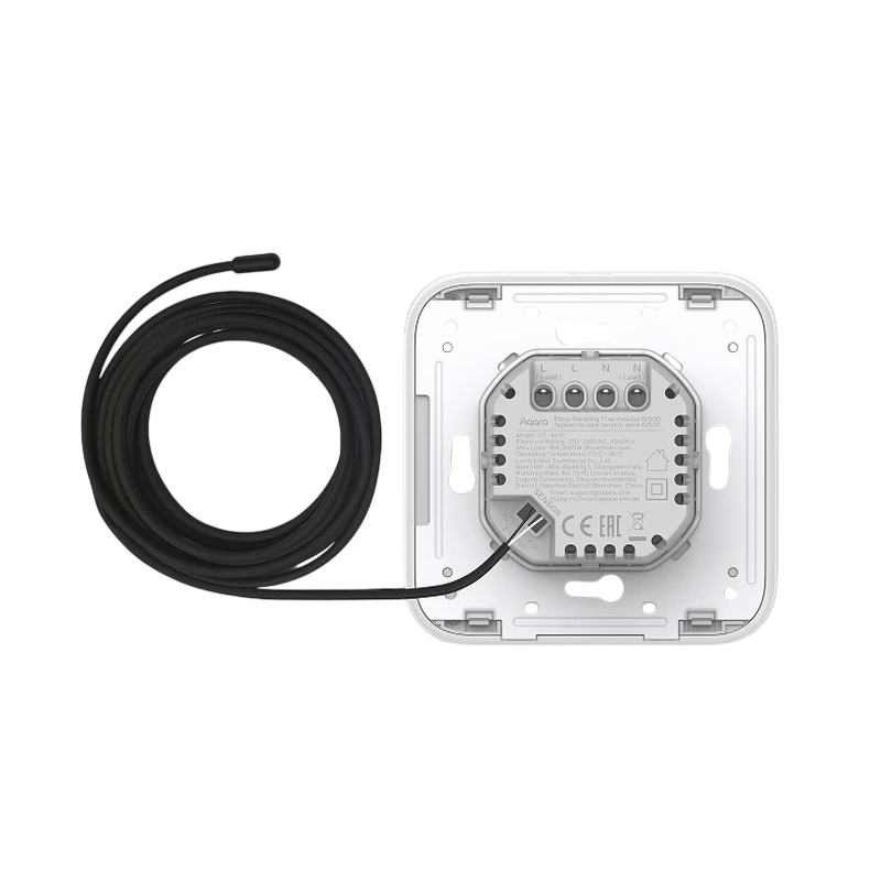 Termostat inteligent aqara floor heating thermostat w500, alb 7