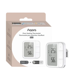 Termostat inteligent aqara floor heating thermostat w500, alb