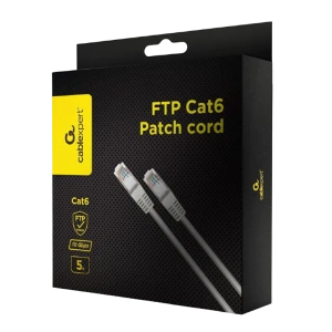 Патч-корд cablexpert ppb6-5m, cat6 ftp , 5м, белый Thumbnail 5