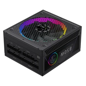 Блок питания для компьютеров gamemax rgb-850g pro, 850вт, atx, полностью модульный