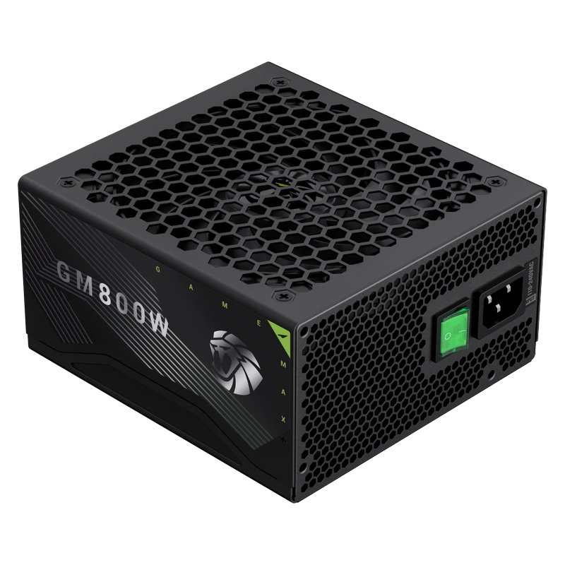 Блок питания для компьютеров gamemax gm-800b, 800вт, atx, полностью модульный 5
