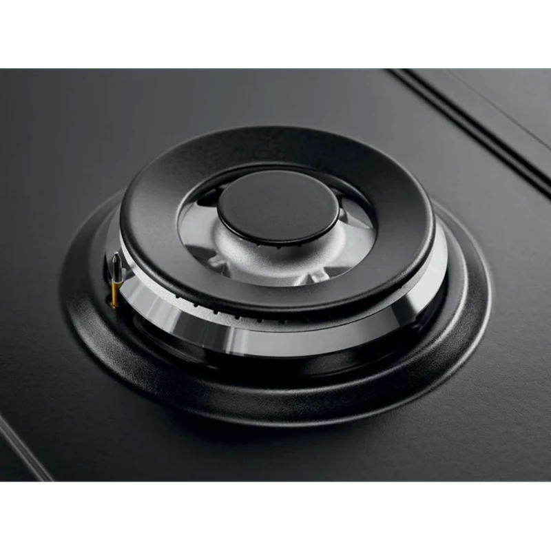Газовая варочная панель electrolux kgs6436k, чёрный 7