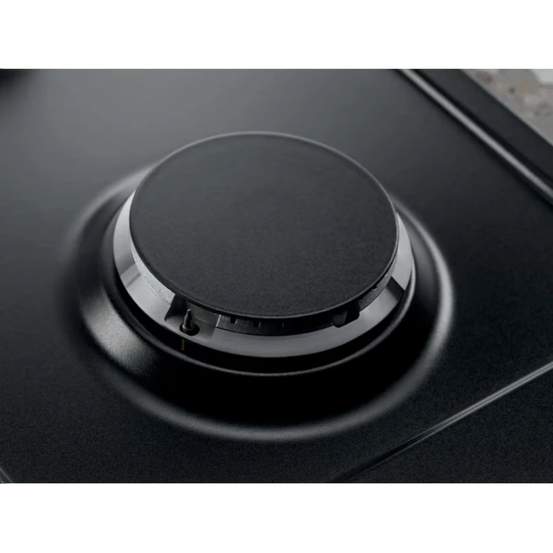 Газовая варочная панель electrolux kgs6436k, чёрный 3