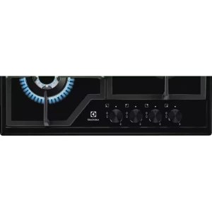 Газовая варочная панель electrolux kgs6436k, чёрный Thumbnail 4